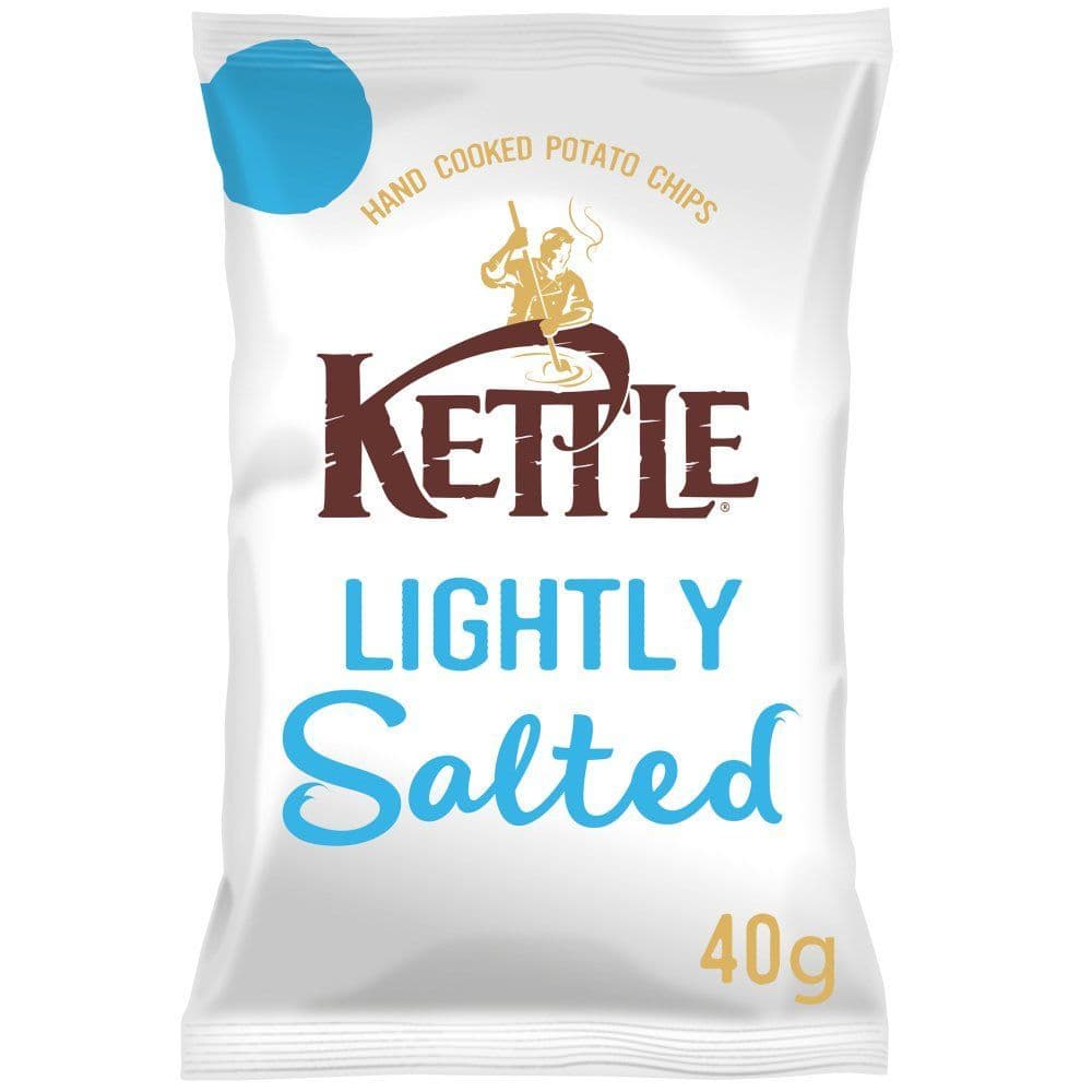 KETTLE CHIPS LIGHTLY SALTED (40g) x 18