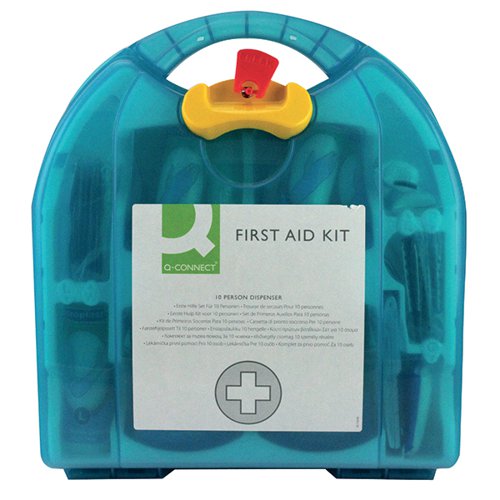 Q-CONNECT 10 PERSON FIRST AID KIT 1002451