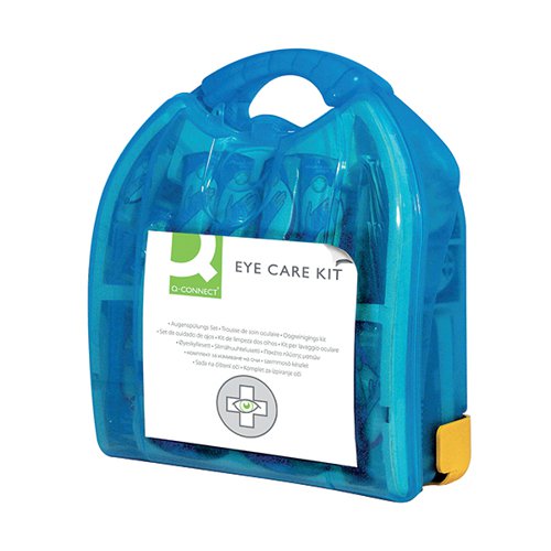 Q-CONNECT EYE WASH KIT WITH 2X500ML EYEWASH 1006088