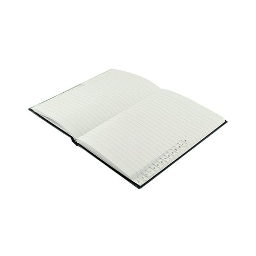 Q-CONNECT CASEBOUND INDEX NOTEBOOK 192 PAGES A5 KF01064