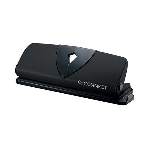 Q-CONNECT 4 HOLE PUNCH BLACK KF01238