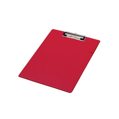 Q-CONNECT PVC CLIPBOARD A4 RED KF01298