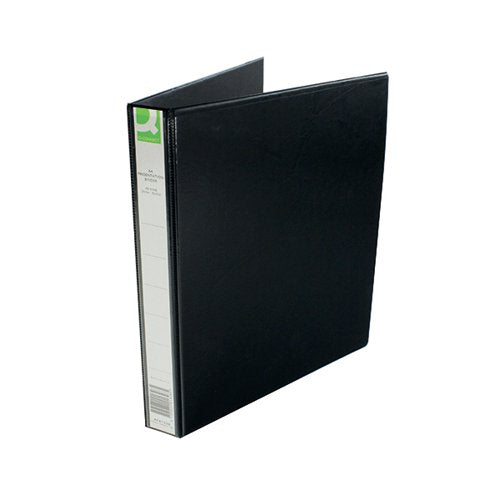 Q-CONNECT PRESENTATION 25MM 4D RING BINDER A4 BLACK KF01328