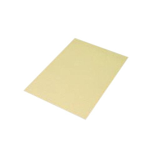 Q-CONNECT FEINT RULED BOARD BACK MEMO PAD 160 PAGES A4 YELLO