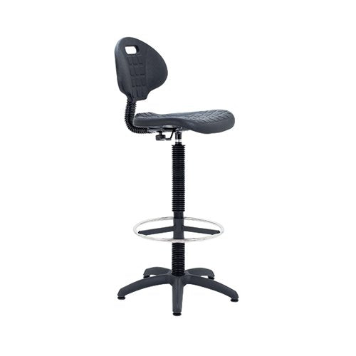 JEMINI DRAUGHTSMAN CHAIR 600X600X1090-1220MM BLACK KF017052