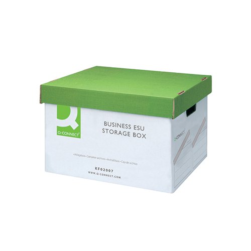 Q-CONNECT BUSINESS EASY SET UP STORAGE BOX (10 PACK) KF02007