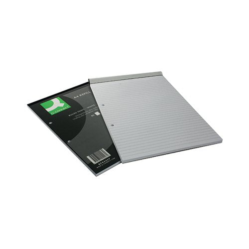 Q-CONNECT FEINT RULED HEADBOUND REFILL PAD 160 PAGES A4 (10