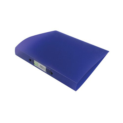 Q-CONNECT PURPLE A4 25MM 2 RING BINDER FROSTED (POLYPROYYLENE COVERS) KF02486