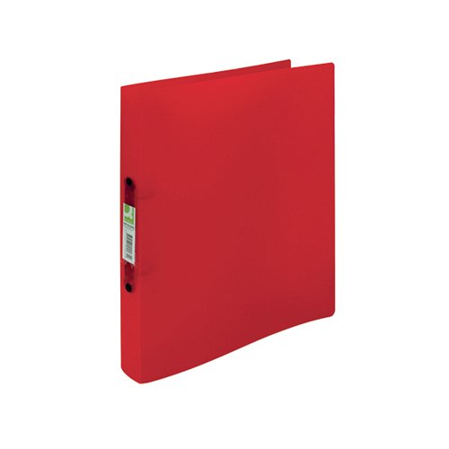 Q-CONNECT 2 RING BINDER FROSTED A4 ASSORTED (12 PACK) KF02488
