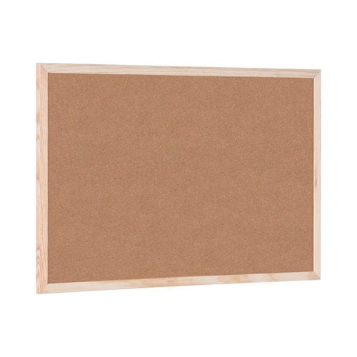 Q-CONNECT LIGHTWEIGHT CORK NOTICEBOARD 400X600MM KF03566