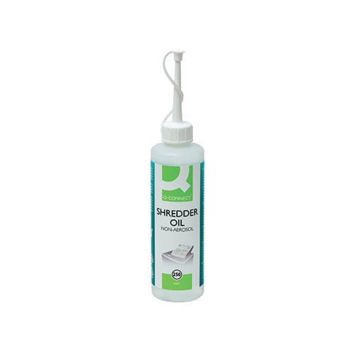 Q-CONNECT SHREDDER MACHINE OIL 250ML BOTTLE KF03685