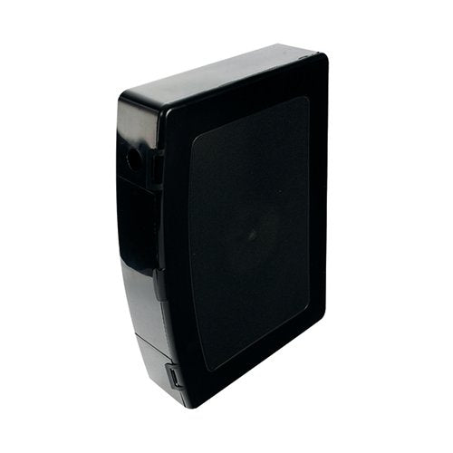 Q-CONNECT POLYPROPYLENE POLYBOX FILE FOOLSCAP BLACK KF04102