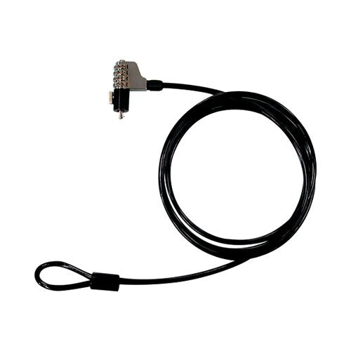 Q-CONNECT LAPTOP COMPUTER NUMERICAL CABLE LOCK KF04556