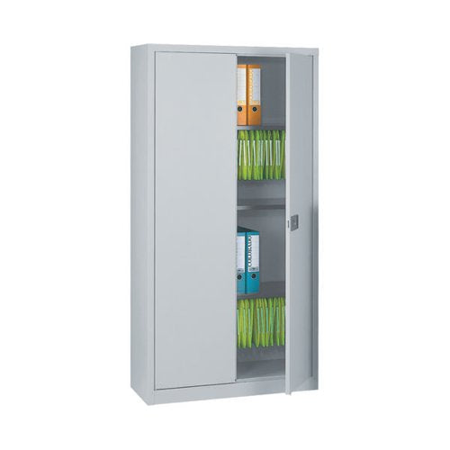 JEMINI CONTRACT CUPBOARD STEEL 3 SHELVES 914X400X1806MM GOOS