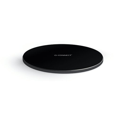 Q-CONNECT WIRELESS QI 15W PHONE CHARGE PAD BLACK KF15035
