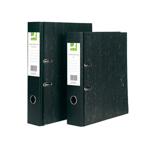 Q-CONNECT LEVER ARCH FILE A4 BLACK (10 PACK) KF20001
