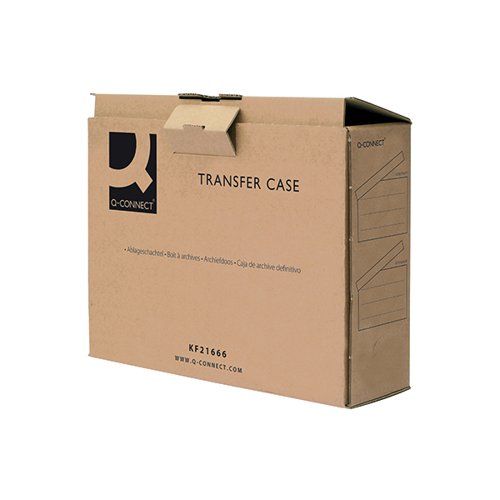 Q-CONNECT TRANSFER CASE BROWN (20 PACK) KF21666