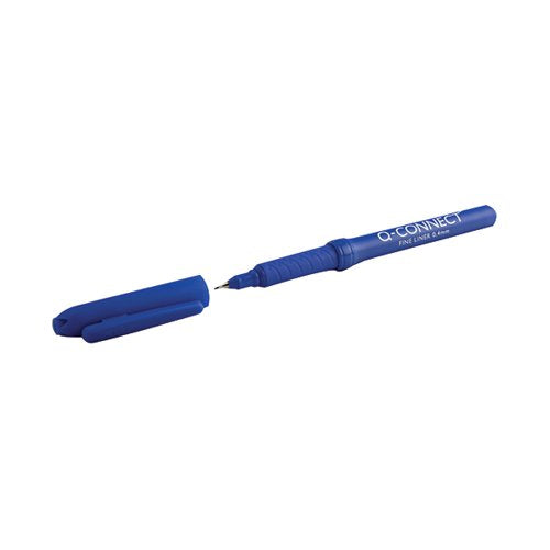Q-CONNECT BLUE 0.4MM FINELINER PEN (PACK OF 10) KF25008