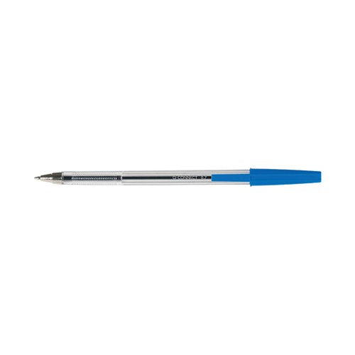 Q-CONNECT MEDIUM BLUE BALLPOINT PEN (PACK OF 50) KF26039
