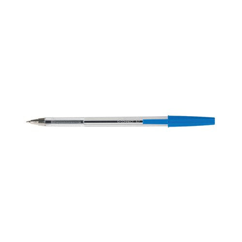 Q-CONNECT BALLPOINT PEN MEDIUM BLUE (PACK OF 20) KF34043