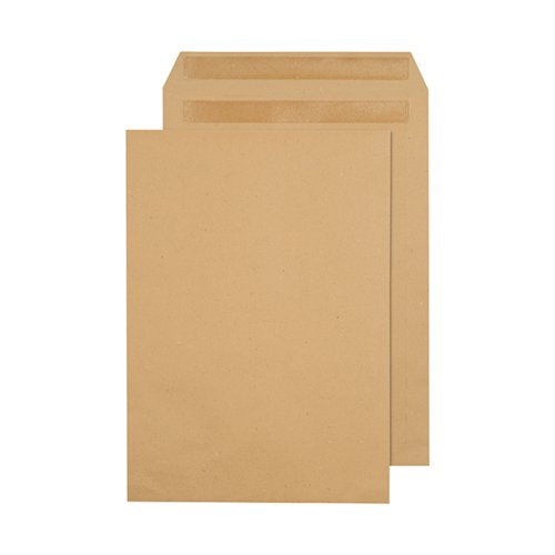 Q-CONNECT C4 ENVELOPES POCKET SELF SEAL 90GSM MANILLA (PACK