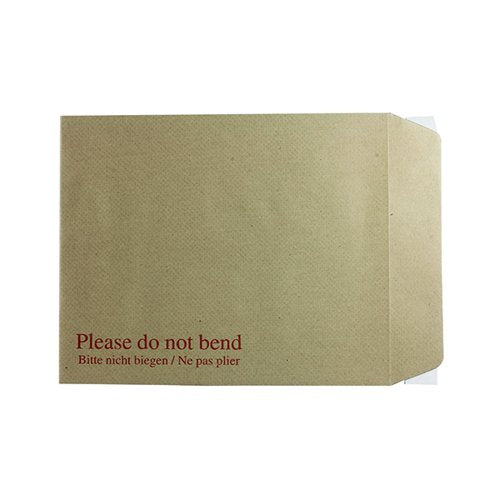 Q-CONNECT ENVELOPE 267X216MM BOARD BACK PEEL AND SEAL 115GSM