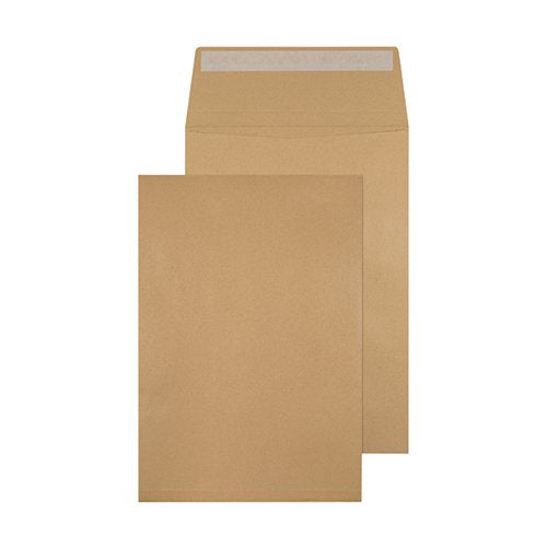 Q-CONNECT ENVELOPE GUSSET 324X229X25MM PEEL AND SEAL 120GSM