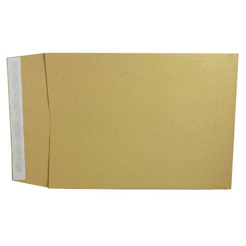 Q-CONNECT ENVELOPE GUSSET 381X254X25MM PEEL AND SEAL 120GSM
