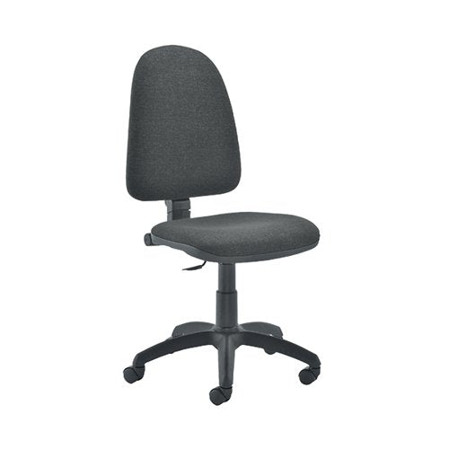 JEMINI HIGH BACK OPERATOR CHAIR 600X600X1000-1130MM CHARCOAL