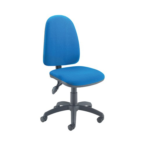 JEMINI SHEAF HIGH BACK TILT OPERATOR CHAIR 325X625X635MM BLU