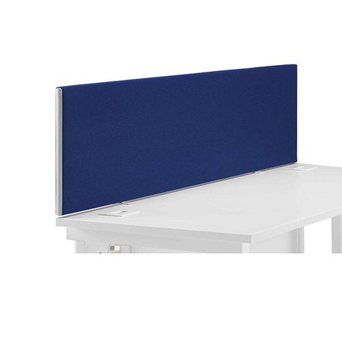 ASTIN DESK MOUNTED SCREEN 1390X27X390MM ROYAL BLUE KF70004