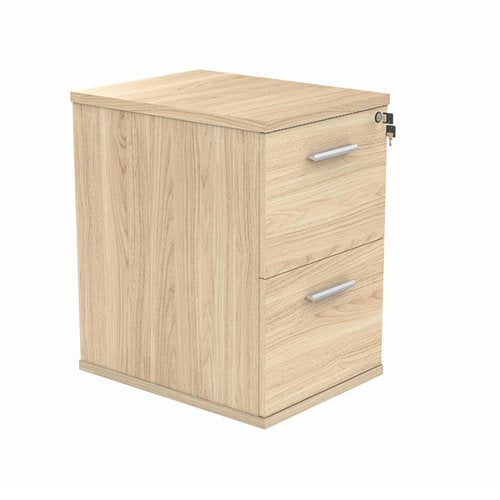 ASTIN 2 DRAWER FILING CABINET 540X600X710MM CANADIAN OAK KF7