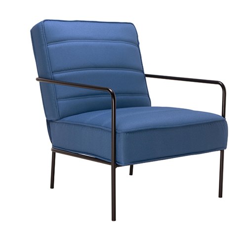 JEMINI ATLAS RECEPTION WIRE FRAME ARMCHAIR 620X880X830MM NAV