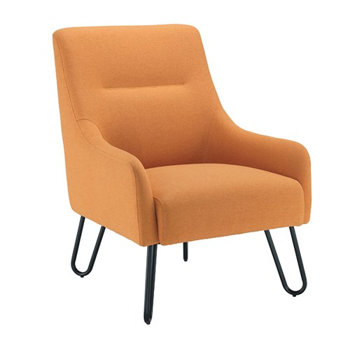 JEMINI DAVEEN RECEPTION WIRE FRAME ARMCHAIR 650X800X860MM MU