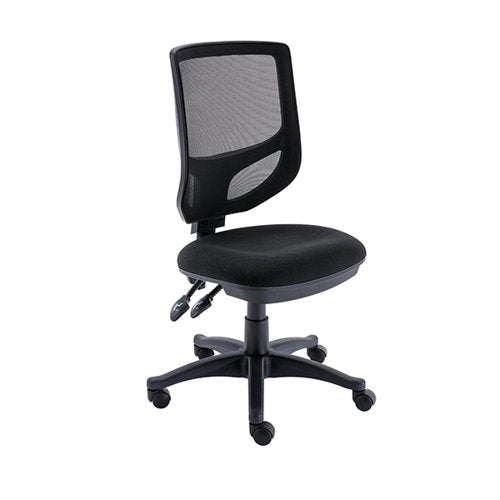 ASTIN NESTA MESH BACK OPERATOR CHAIR 590X900X1050MM BLACK KF