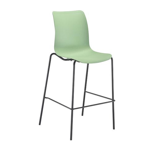 JEMINI FLEXI HIGH STOOL 570X575X1160MM GREEN KF70037
