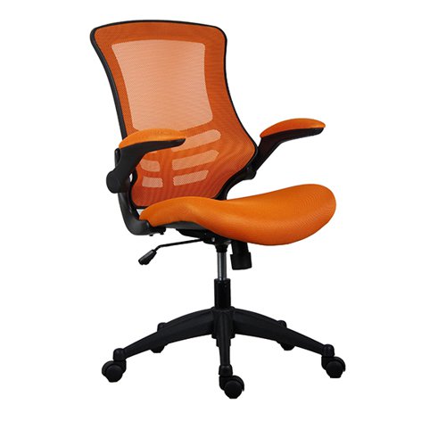 JEMINI JAYA OPERATOR CHAIR 680X670X970-1070MM ORANGE KF70062