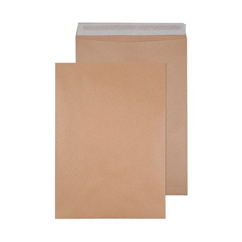 Q-CONNECT ENVELOPE 458X324MM POCKET SELF SEAL 135GSM MANILLA