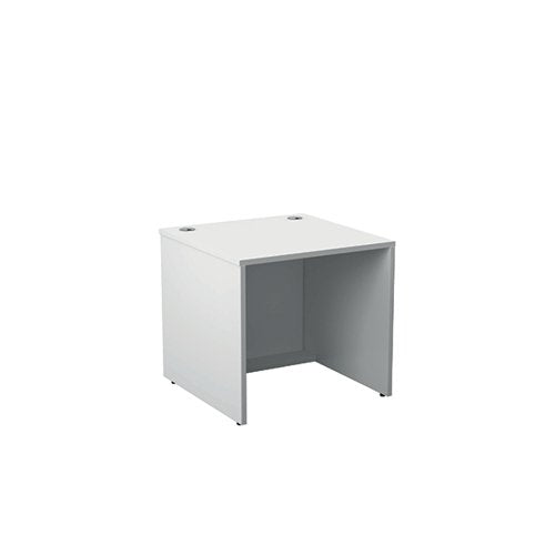 JEMINI RECEPTION MODULAR STRAIGHT UNIT 800X800X740MM WHITE K