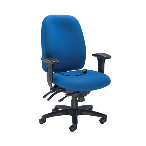 AVIOR TAPTON HEAVY DUTY CHAIR 680X680X1000-1160MMS BLUE KF72