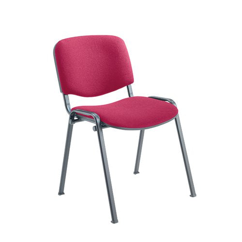 JEMINI ULTRA MULTIPURPOSE STACKING CHAIR CLARET KF72979