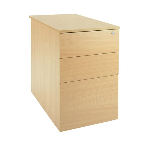 SERRION DESK HIGH PEDESTAL 600 FERRERA OAK KF74111