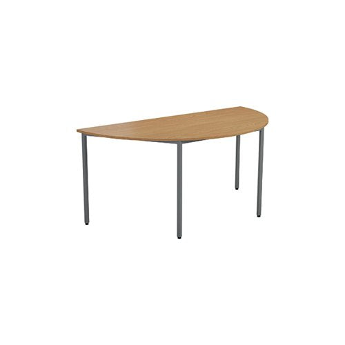 JEMINI SEMI CIRCULAR MULTIPURPOSE TABLE 1600X800X730MM NOVA