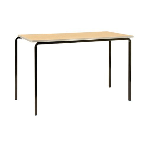 JEMINI POLYURETHANE EDGED CLASS TABLE 1100X550X760MM BEECH/B
