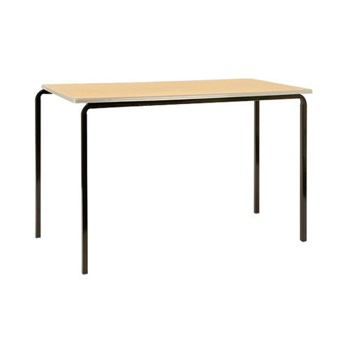 JEMINI POLYURETHANE EDGED CLASS TABLE 1200X600X710MM BEECH/S