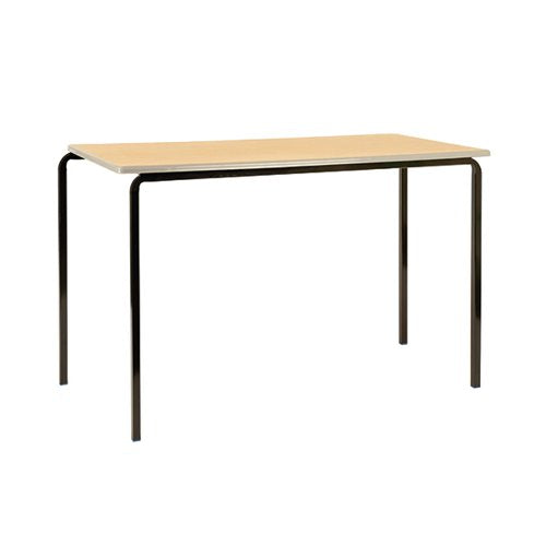 JEMINI POLYURETHANE EDGED CLASS TABLE 1200X600X760MM BEECH/S