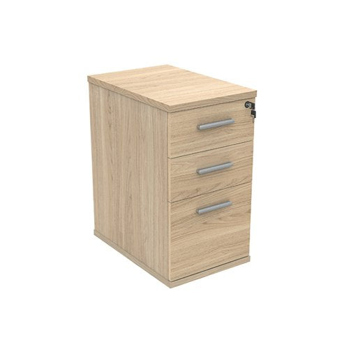 ASTIN 3 DRAWER DESK HIGH PEDESTAL LOCKABLE 404X600X730MM CAN