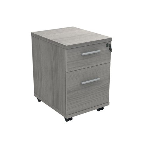ASTIN 2 DRAWER MOBILE UNDER DESK PEDESTAL 400X500X590MM ALAS