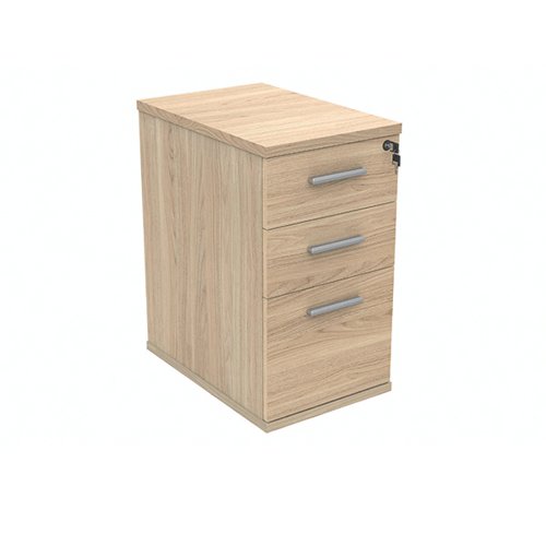 POLARIS 3 DRAWER DESK HIGH PEDESTAL 404X600X730MM CANADIAN O