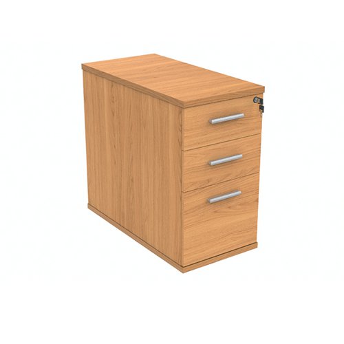 POLARIS 3 DRAWER DESK HIGH PEDESTAL 404X800X730MM NORWEGIAN